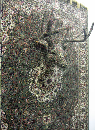 Persian Stag (detail)