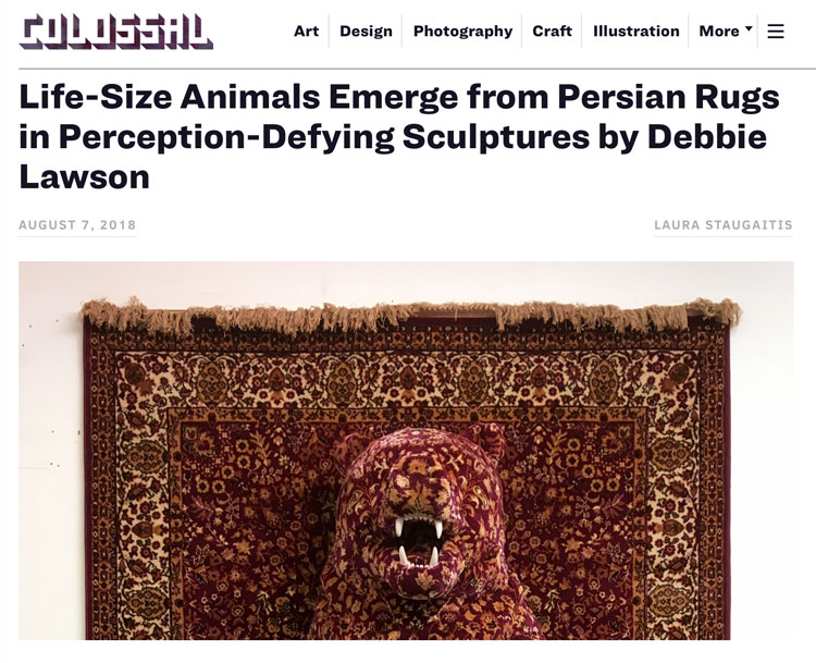 Debbie Lawson, Colossal magazine