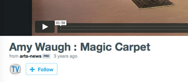 Debbie Lawson, Magic Carpet Vimeo